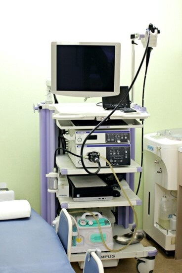 NBI機能搭載の内視鏡